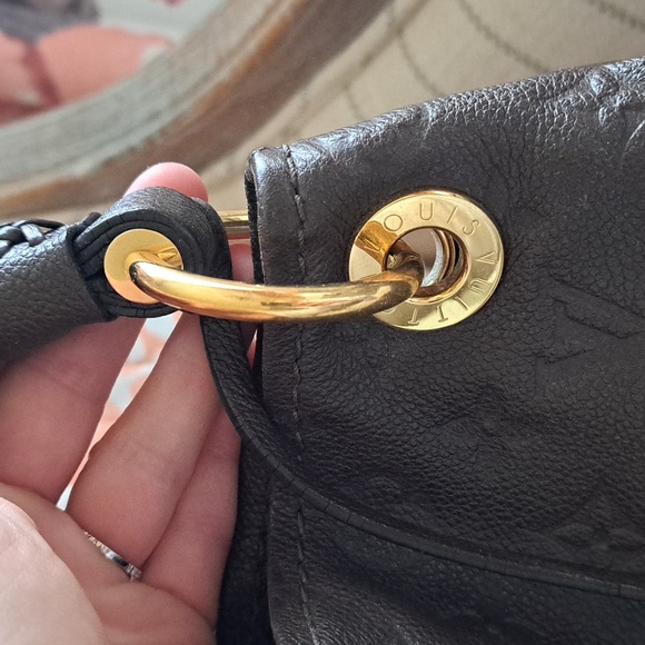 Louis Vuitton Artsy MM chocolate brown empreinte - Picture 3 of 16